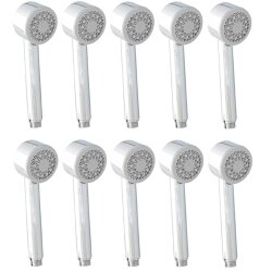 10x Handbrause Duschkopf Set mit Schlauch – ideal...