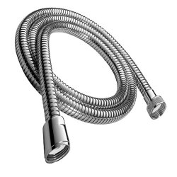 2x Handbrause Set 150 cm – Brauseschlauch, Wandhalterung & verchromte Handbrause