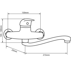 ENGELLAND Eco-Line Wandarmatur –...