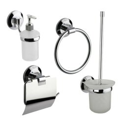 Badezimmer-Set  /Papierhalter, Wc Bürste,...