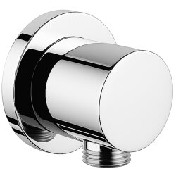 Runder Wandanschlussbogen aus Messing verchromt –...
