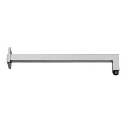 Wandausleger / Wandarm 40 cm Messing verchromt, ½...