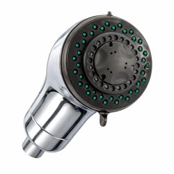 DALOUAL Duschkopf 5 Strahlarten – Antikalk & wassersparend