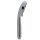 Handbrause GH03 – Design-Brausekopf mit 3 Funktionen, Antikalkdüsen, hochglanzverchromt, ½ Zoll Anschluss