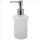 Seifenspender „Rondo“ – Wandmontage, Edelstahl gebürstet, 400 ml, modernes Design für Badezimmer und Gäste-WC, inkl. Montagematerial