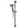 Verchromte Duschstange mit Handbrause & 150 cm Brauseschlauch – Komplett Brauseset für Dusche & Bad