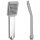 Handbrause BQ1632 mit 2 m Brauseschlauch und Halterung – flexibles Duschset