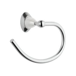 Handtuchring offener Ring – verchromtes Messing...