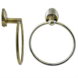 Handtuchring Old Brass – Retro Vintage Messing...