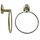 Handtuchring Old Brass – Retro Vintage Messing Handtuchhalter für Wandmontage im Badezimmer