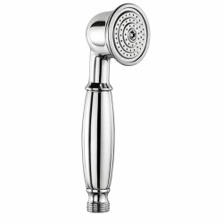 Nostalgie Retro Handbrause aus Messing – verchromt,...