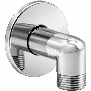 Wandanschlussbogen Messing verchromt ½ Zoll – robuster Duschanschluss in Chromoptik