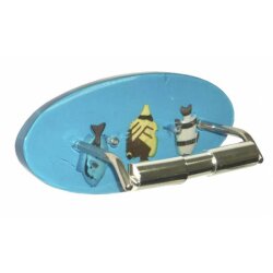 WC-Set Acryl – Toilettenpapierhalter &...