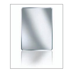 Eckiger Wandspiegel 70×50 cm aus Kristallglas mit...