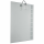 Wandspiegel / Badspiegel / Flurspiegel / Garderobenspiegel mit Beleuchtung - ca. 70 x 50cm