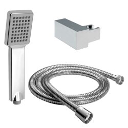 Handbrause BQ1632 mit 1,5 m Brauseschlauch und...