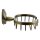 Seifengitter Serie Old Brass – Wandmontage – Seifenhalter in Altmessingoptik – Retro Badezimmer Accessoire