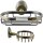 Seifengitter Serie Old Brass – Wandmontage – Seifenhalter in Altmessingoptik – Retro Badezimmer Accessoire