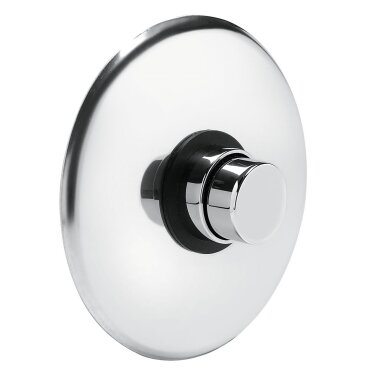Urinal-Druckspüler: Zeitgesteuerte Selbstschluss-Armatur in Chrom