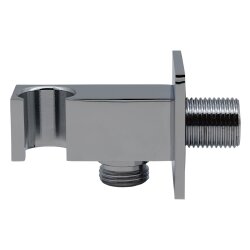 Wandanschlussbogen mit integrierter Brausehalterung...