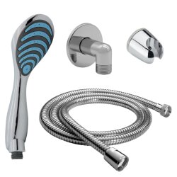 DALOUAL Handbrause 1,5m Schlauch 4er Set