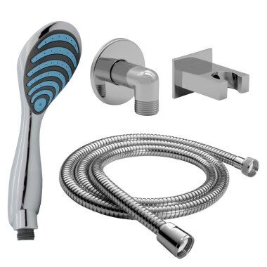 DALOUAL Handbrause 1,5m Schlauch 4er Set