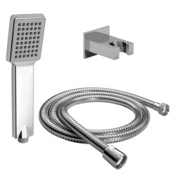 Handbrause Duschset 150 cm – Massage-Duschkopf mit...