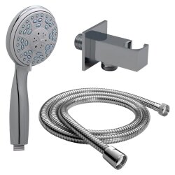 Duschset Brauseset mit Massage Handbrause, Schlauch 150...