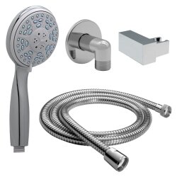 Brauseset Duschset Massage Handbrause Schlauch 200cm...