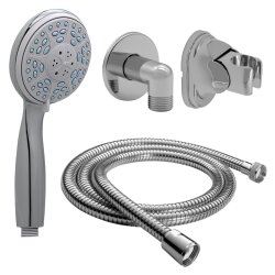 Brauseset Duschset 200 cm – Massage-Handbrause mit...