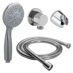 Brauseset Duschset 200 cm – Massage-Handbrause mit...