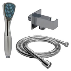 Duschbrause Handbrause Brausekopf mit Schlauch 150 cm...