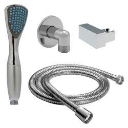 Handbrause Duschbrause Set mit 200 cm Schlauch &...