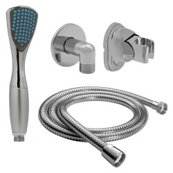 Duschbrause Handbrause Brausekopf mit Schlauch 150 cm...