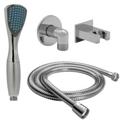 Duschbrause Handbrause Brausekopf mit Schlauch 150 cm...