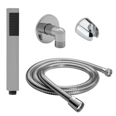 DALOUAL Handbrause 2m Schlauch 4er Set