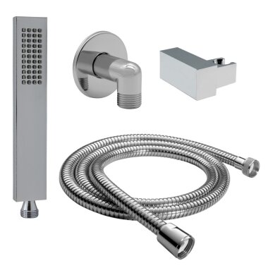 DALOUAL Handbrause 1,5m Schlauch 4er Set