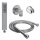 DALOUAL Handbrause 2m Schlauch 4er Set
