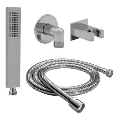 DALOUAL Handbrause 1,5m Schlauch 4er Set