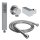 DALOUAL Handbrause 2m Schlauch 4er Set