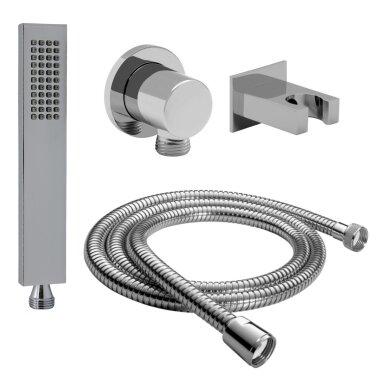 DALOUAL Handbrause 2m Schlauch 4er Set
