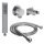 DALOUAL Handbrause 2m Schlauch 4er Set