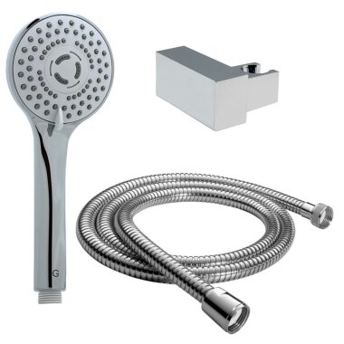DALOUAL Handbrause 2m Schlauch 3er Set