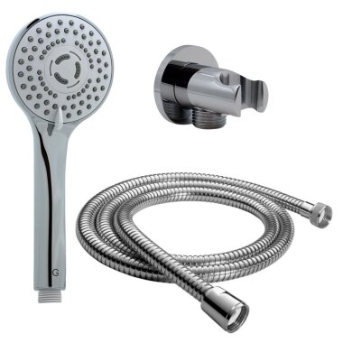 DALOUAL Handbrause 2m Schlauch 3er Set