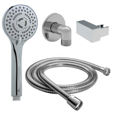 DALOUAL Handbrause 1,5m Schlauch 4er Set