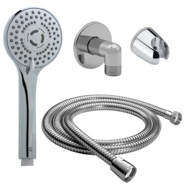 DALOUAL Handbrause 1,5m Schlauch 4er Set