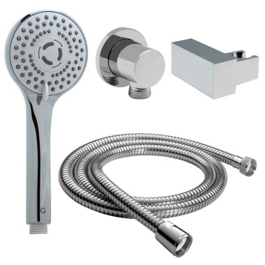 DALOUAL Handbrause 1,5m Schlauch 4er Set