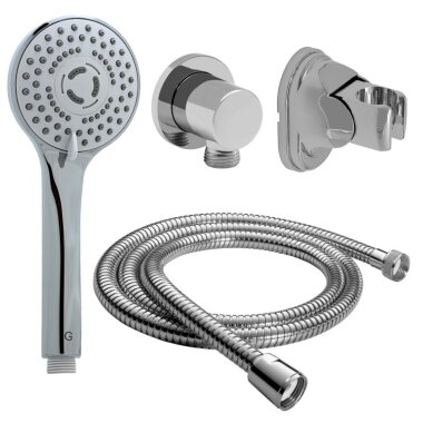 DALOUAL Handbrause 1,5m Schlauch 4er Set