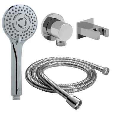 DALOUAL Handbrause 1,5m Schlauch 4er Set