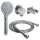 DALOUAL Handbrause 1,5m Schlauch 4er Set